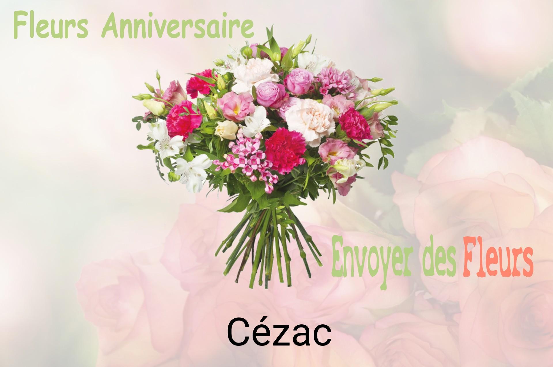 Bouquet de fleurs d’anniversaire livré à Cézac